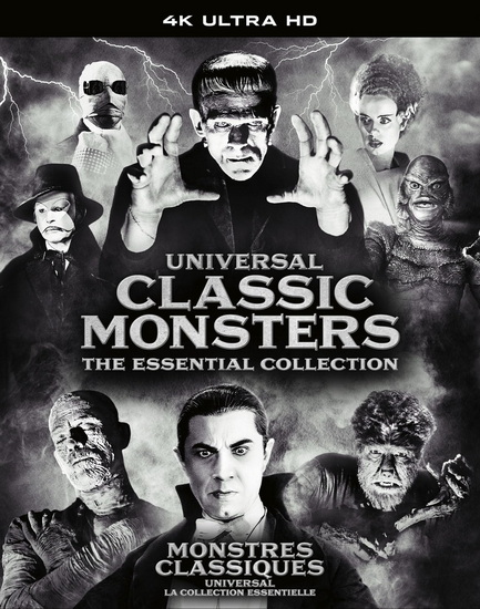 Universal Classic Monsters 8-Movie Collection (4K+Blu-ray)