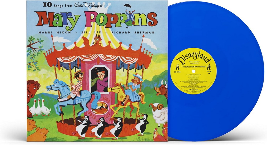 10 Songs from Mary Poppins (60th Ann.) (Vinyle - Bleu) - BANDE ORIGINALE DU FILM
