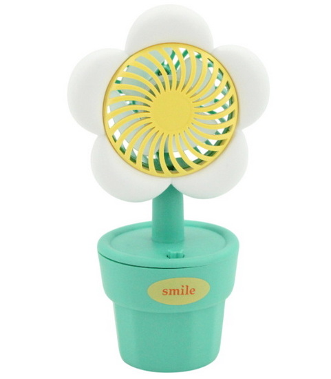 Mini ventilateur fleur