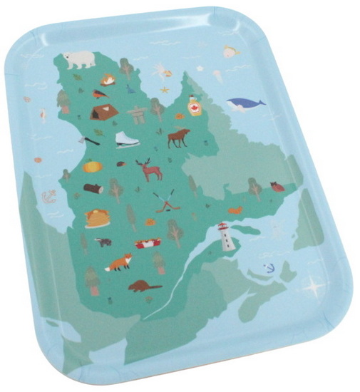 Plateau Québec 27x20cm