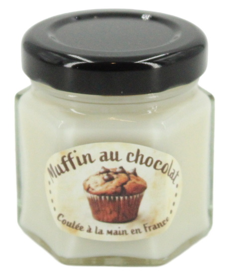 Bougie cire végétale 35g Muffin au chocolat