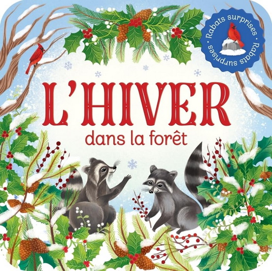 Rabats surprises : L&#39;hiver dans la forêt - RUSTY FINCH - KATYA LONGHI