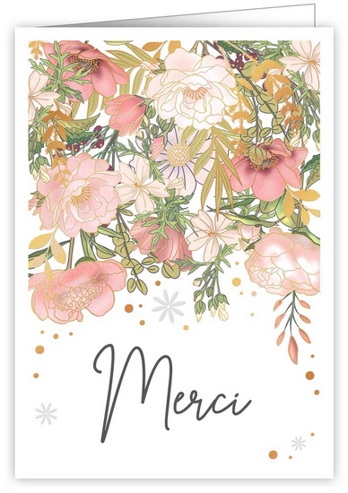 Fleurs - Merci