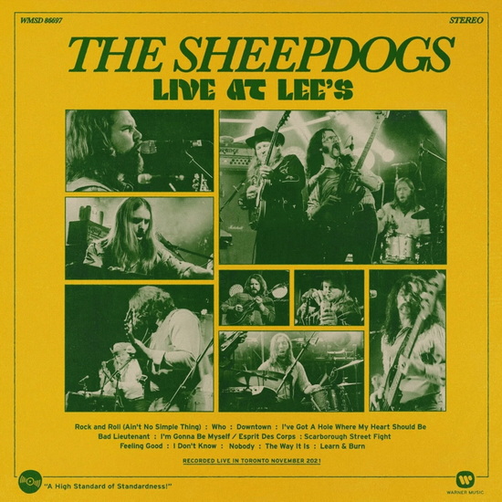 Live at Lee's (Vinyle - Transparent Vert) - THE SHEEPDOGS