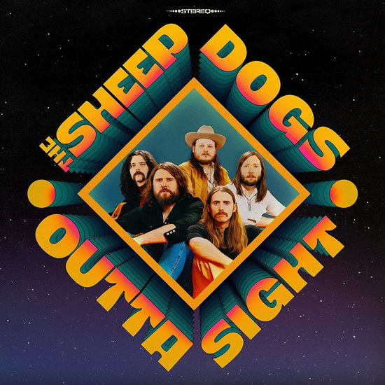 Outta Sight (Limited Ed) (Vinyle - Lenticular Cover and Psychedelic Splatter) - THE SHEEPDOGS
