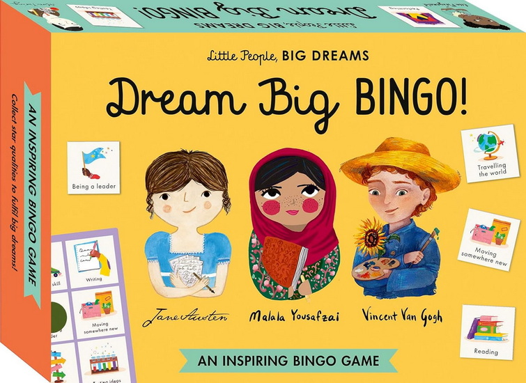 Little People, BIG DREAMS: Dream Big BINGO!: An Inspiring Bingo Game - MARIA ISABEL SANCHEZ VEGARA