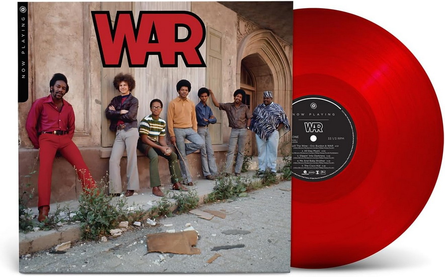 Now Playing (Vinyle - Rouge Transparent) - WAR