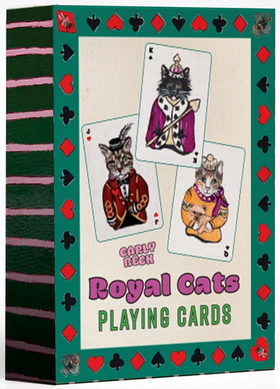 Royal Cats Playing Cards - CARLY BECK