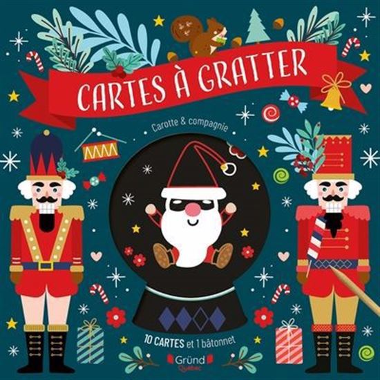 Cartes à gratter Noël - CAROTTE ET COMPAGNIE