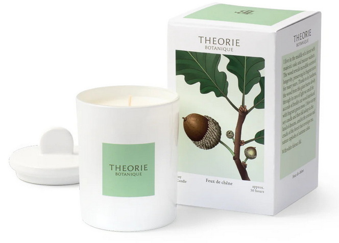 Bougie soja 50h Feu de chêne