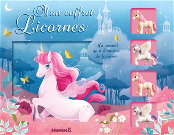 Mon coffret licornes : un recueil de 6 histoires de licornes Cof. - Collectif