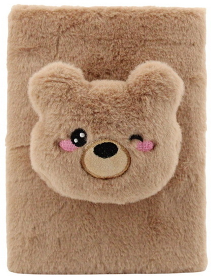 Cahier peluche Ours 160p