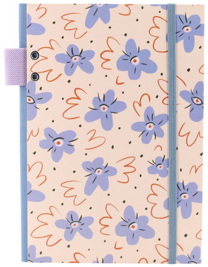 Journal ligné fleurs