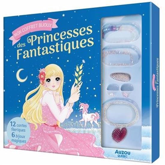 Mon coffret bijoux des princesses fantastiques - COLLECTIF