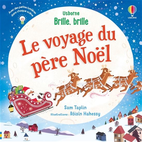 Brille, brille le voyage du Père Noël - SAM TAPLIN - ROISIN HAHESSY