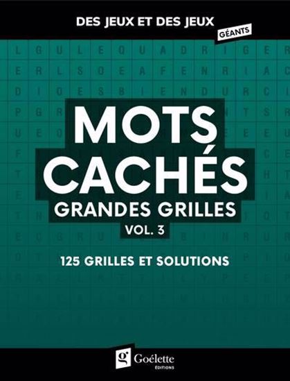 Mots cachés : grandes grilles #03 - COLLECTIF