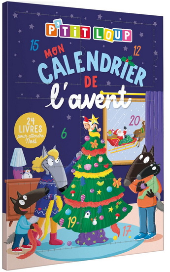 P'tit loup : mon calendrier de l'avent Cof. 2024 - ORIANNE LALLEMAND - ÉLÉONORE THUILLIER