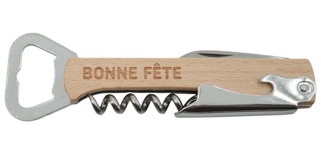 Ouvre-bouteille Bonne fête