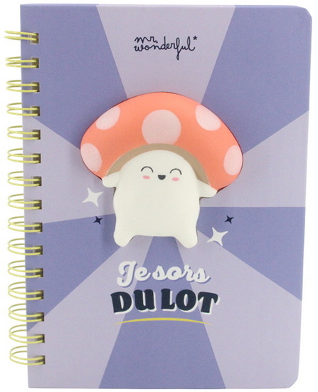 Cahier de note - Je sors du lot