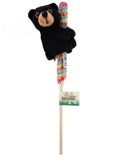 Sucette peluche ours