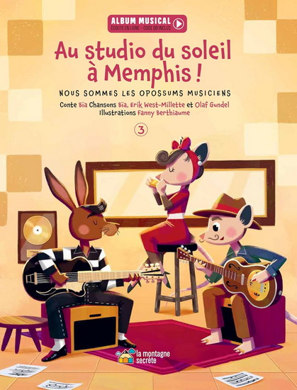 Au studio du soleil à Memphis ! - BIA BERTHIAUME - FANNY