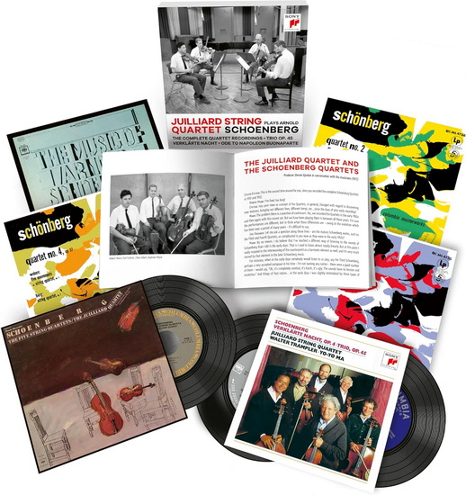The Juilliard String Quartet Plays Schoenberg (7 CD) - JUILLIARD STRING QUARTET