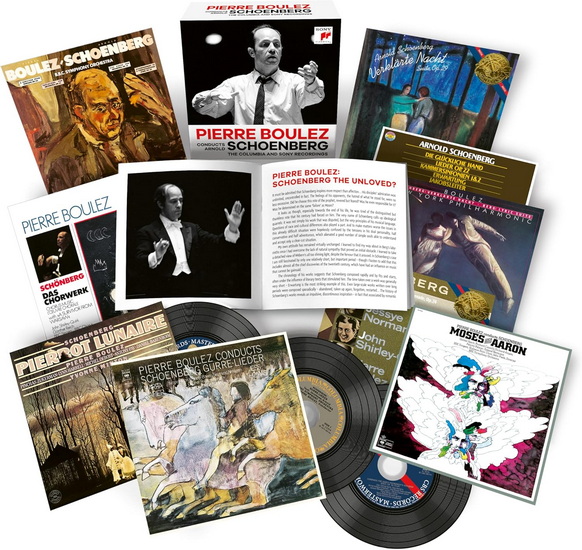 Pierre Boulez Conducts Arnold Schoenberg - The Complete Columbia And Sony Record (13 CD) - PIERRE BOULEZ
