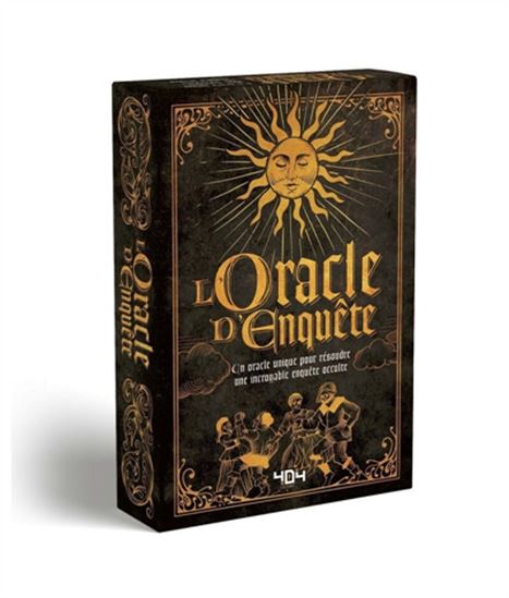 L&#39;Oracle d&#39;enquête : Un oracle unique pour résoudre une incroyable enquête occulte Cof.