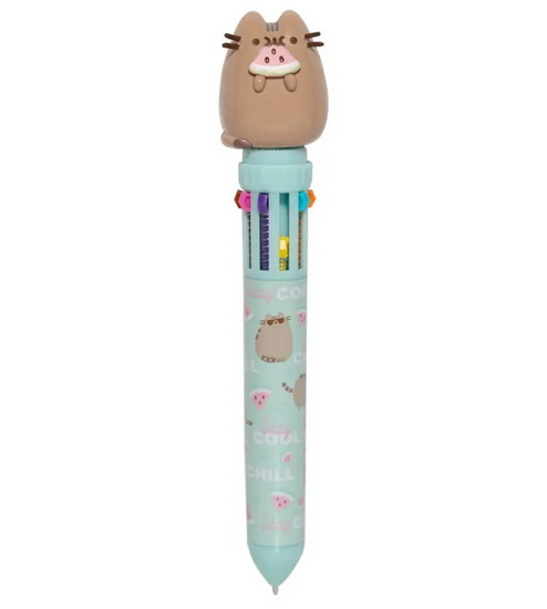 Stylo 10 couleurs Pusheen