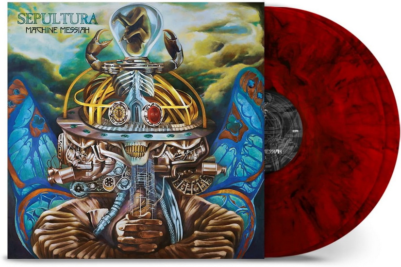 Machine Messiah (2 Vinyles - Rouge ruby Marbre 180gr) - SEPULTURA