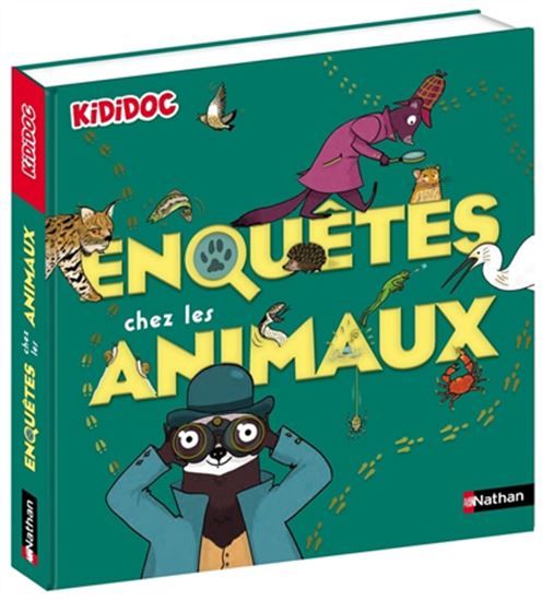 Enquête chez les animaux - ANNE-SOPHIE BAUMANN - ZELDA ZONK