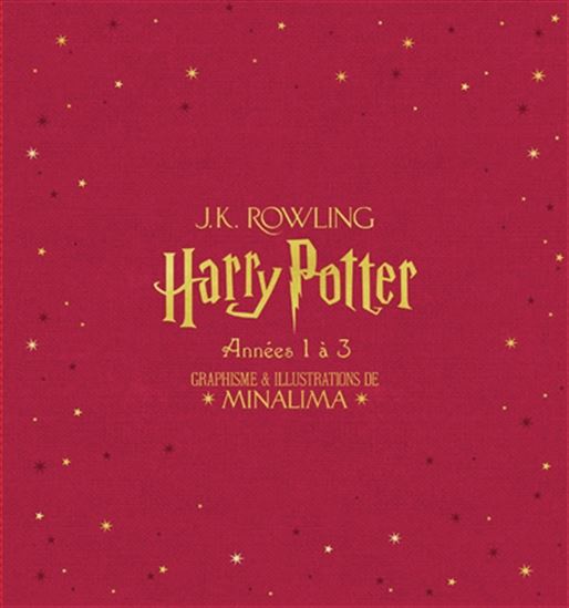Coffret Harry Potter MinaLima (livres 1 à 3) - J K ROWLING - MINALIMA