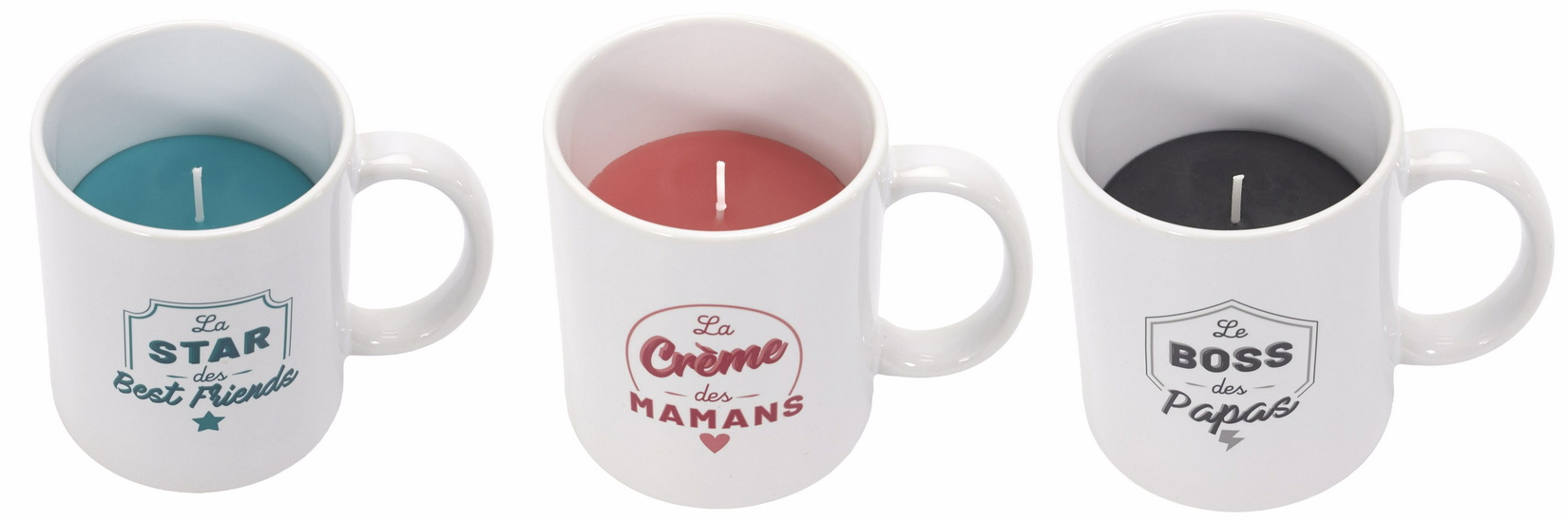 Bougie parfumée tasse 3AS