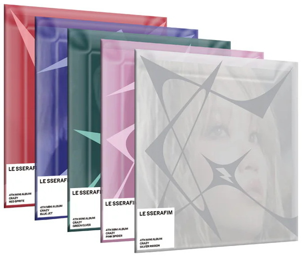 4th Mini Album 'CRAZY' (Compact ver.) - LE SSERAFIM
