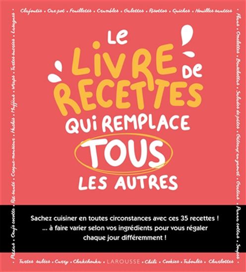 Le Livre de recettes qui remplace tous les autres ! - MARIE-ELODIE PAPE
