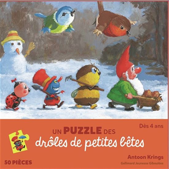 Benjamin le lutin de Noël : puzzle 50 pcs - ANTOON KRINGS