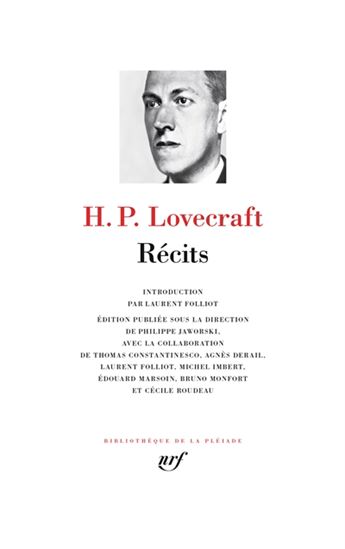 Récits - H P LOVECRAFT