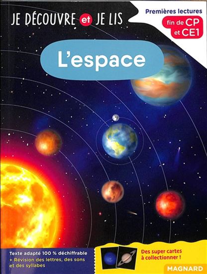 L'Espace : premières lectures, fin de CP et CE1 - CLAIRE BARTHOMEUF - SYLVIE BARBIER-TABOURET