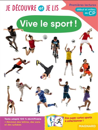 Vive le sport ! : premières lectures, début et milieu de CP - CAROLINE GOMBERT - MICHEL RENAUD