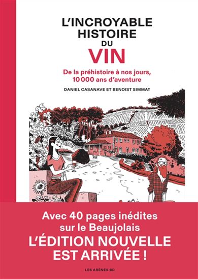 L&#39;Incroyable histoire du vin : de la préhistoire à nos jours, 10,000 ans d&#39;aventure N. éd. - BENOIST SIMMAT - DANIEL CASANAVE