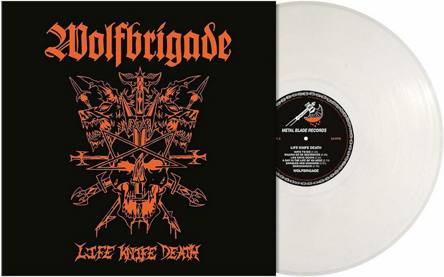 Life Knife Death (Vinyle - Blanc) - WOLFBRIGADE