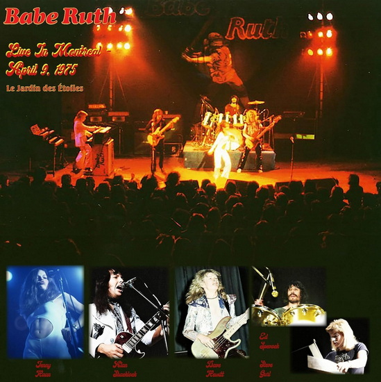Live In Montreal - April 9, 1975 (Vinyle - Marbre Rouge ) - BABE RUTH