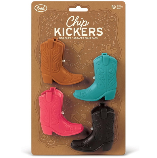 Ens. 4 pinces bottes de cowboy