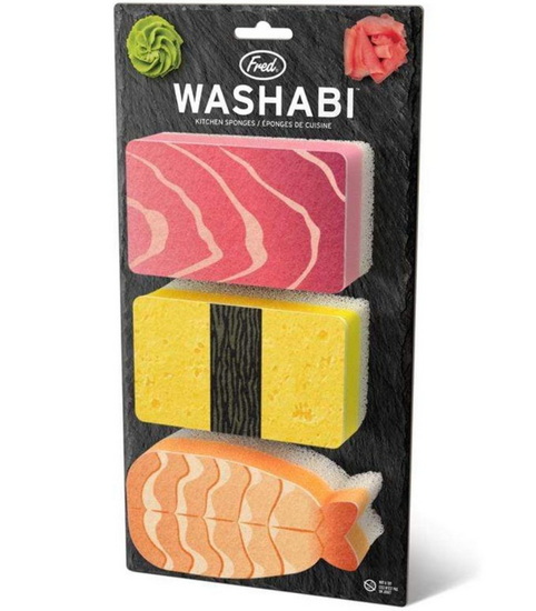 Ens. 3 éponges sushis