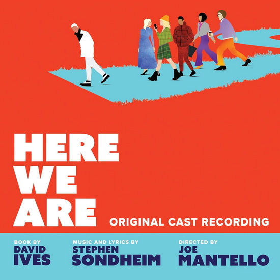 Here We Are (Original Cast Recording) (2 Vinyles - Opaque Baby Blue) - STEPHEN SONDHEIM