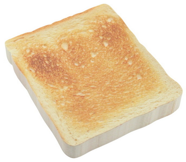 Notes autocollantes toast