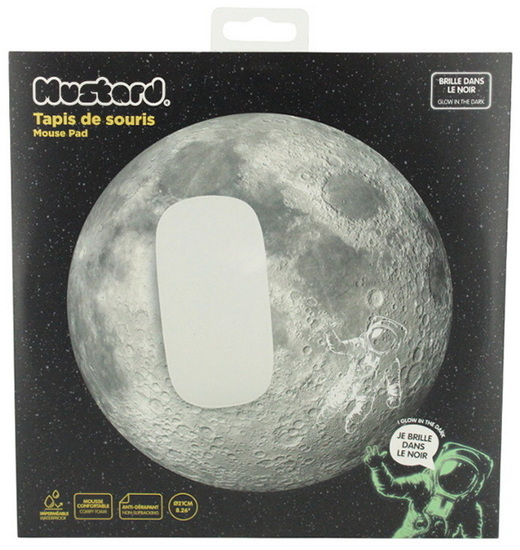 Tapis de souris lune