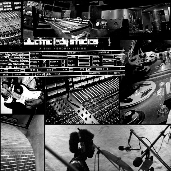 Electric Lady Studios: A Jimi Hendrix Vision (4CD) - JIMI HENDRIX