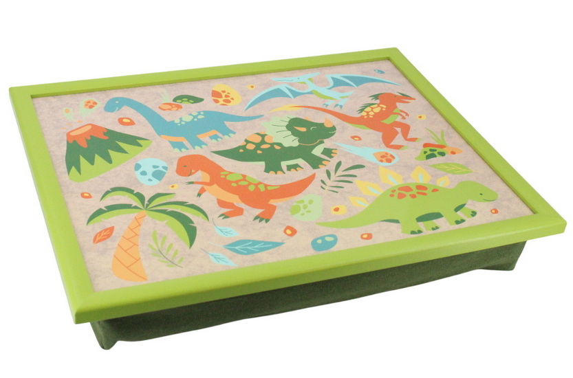 Coussin de lecture dinosaures