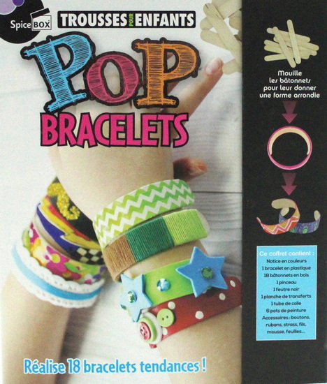 Pop bracelets : réalise 18 bracelets tendances